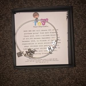 Elephant Alex and Ani bracelet